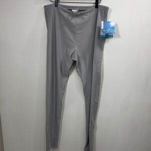 Coolibar Men’s Deep Water Swim Tights size large.NWT.Gray.